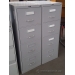 Prosource Grey 4 Drawer Vertical Legal File Cabinet, Locking